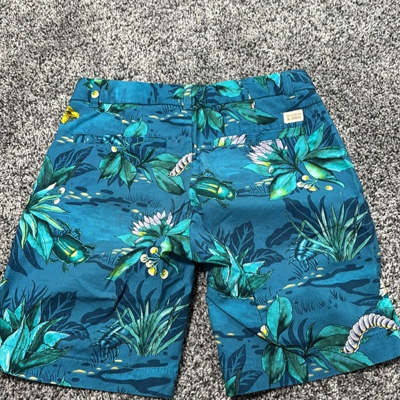 EUC Scotch & Soda Tropical Print Chino Shorts Size 8 - Picture 7 of 9
